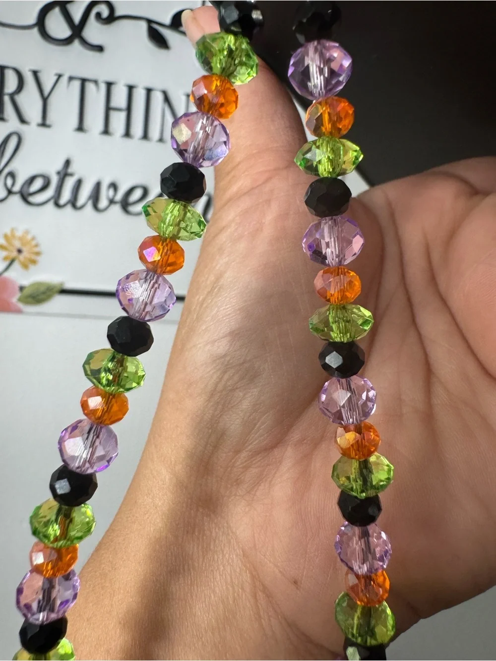 Handmade halloween bling